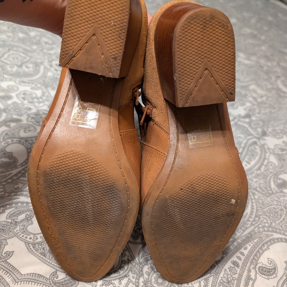 Aldo Brown Leather Ankle Booties - Picture 3 of 7